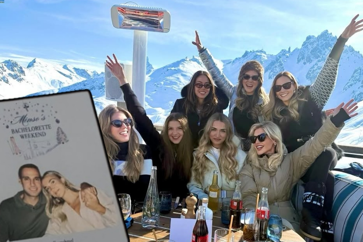 Mina Soyak, Courchevel'da bekarlığa veda etti