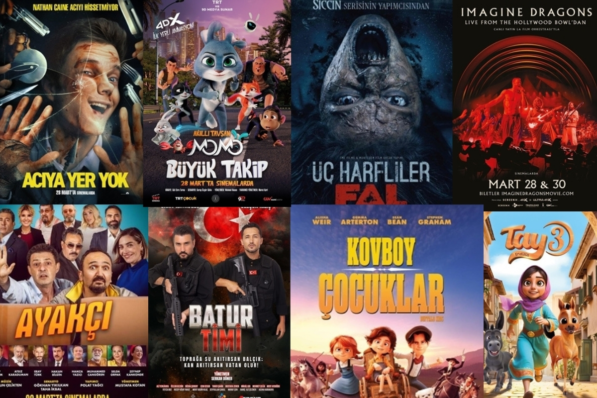 Sinemaseverler bu hafta sekiz yeni filmle buluşuyor... İşte vizyona girecek filmler ve konuları
