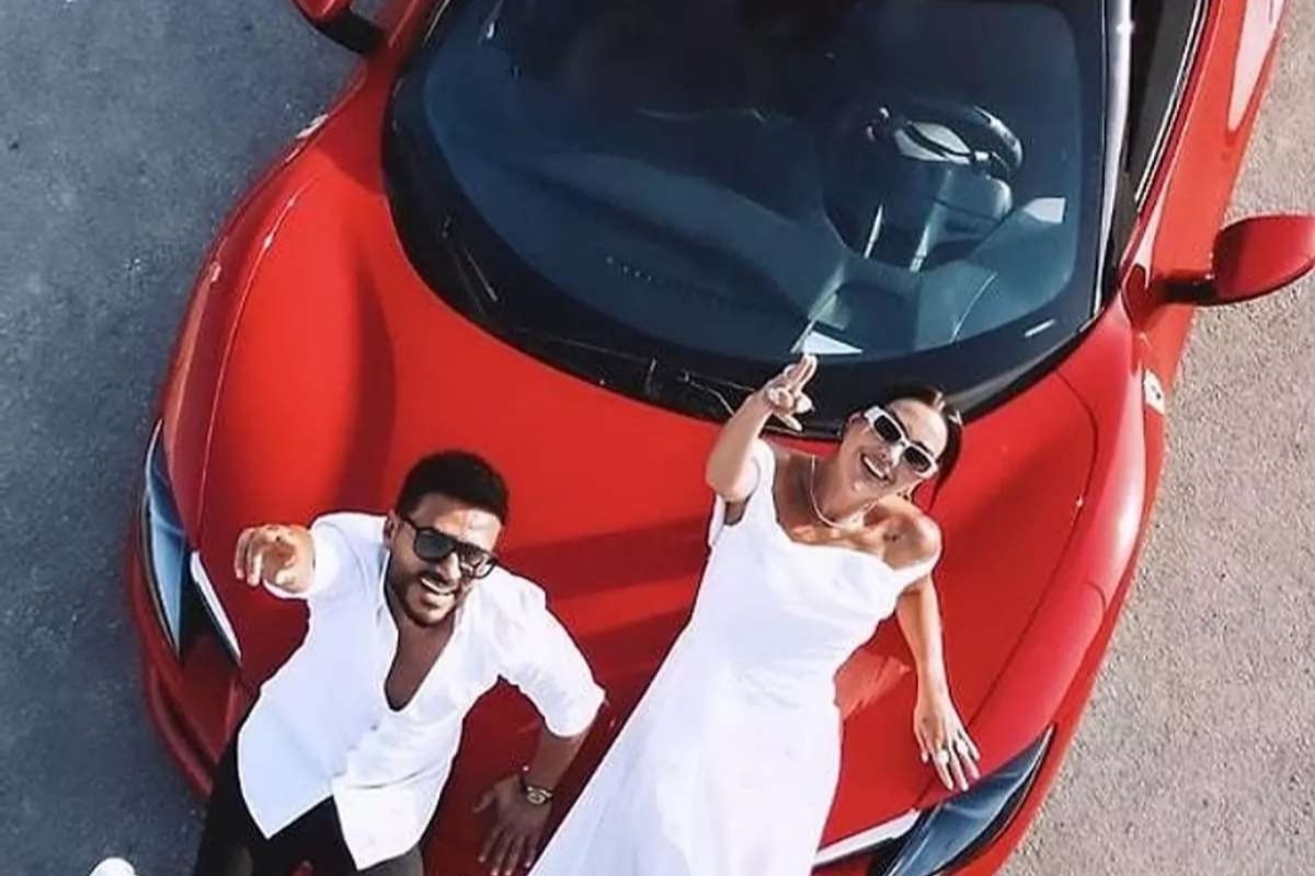 TMSF Dilan Polat’ın Ferrari’si ile kız kardeşi Sıla Doğu’nun Mercedes’ini satışa çıkarttı, Dilan’ın Ferrari'sine 34 milyon 750 bin TL isteniyor