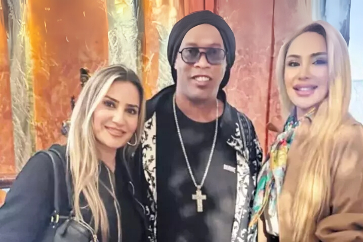 Ronaldinho ve Işıl Reçber hasret giderdi