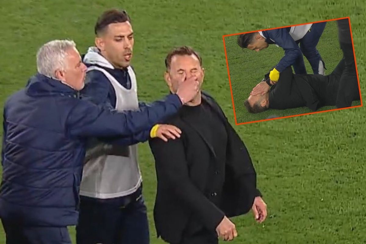 Okan Buruk, Jose Mourinho'nun müdahalesiyle yerde kaldı