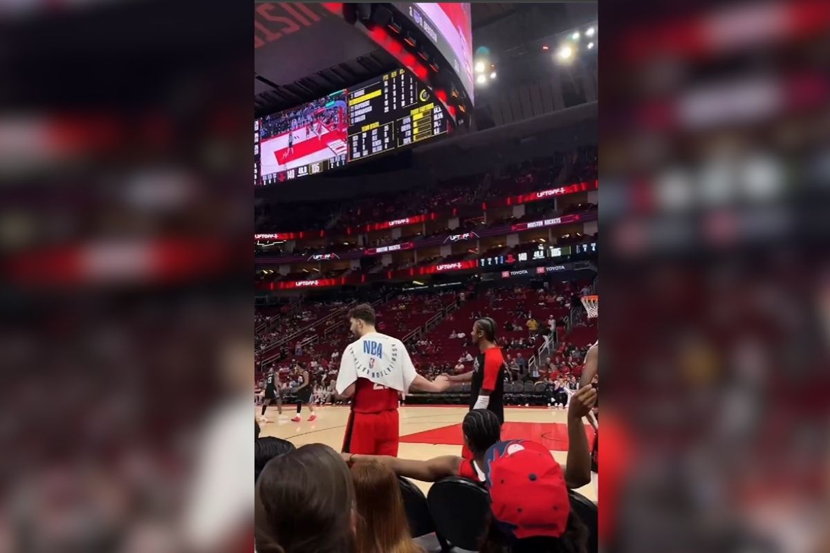 NBA Playoffs’a kalan Houston Rockets’ta Alperen Şengün ve Jalen Green'in keyifleri yerinde