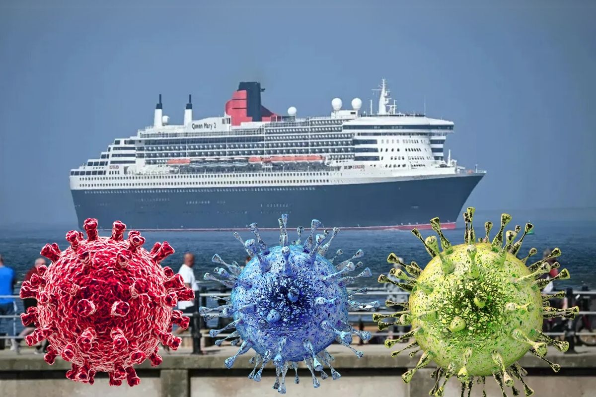 170 bin liraya hastalık turu: Dünyanın en büyük transatlantik yolcu gemisi Queen Mary 2’de 240’tan fazla kişide norovirüs tespit edildi
