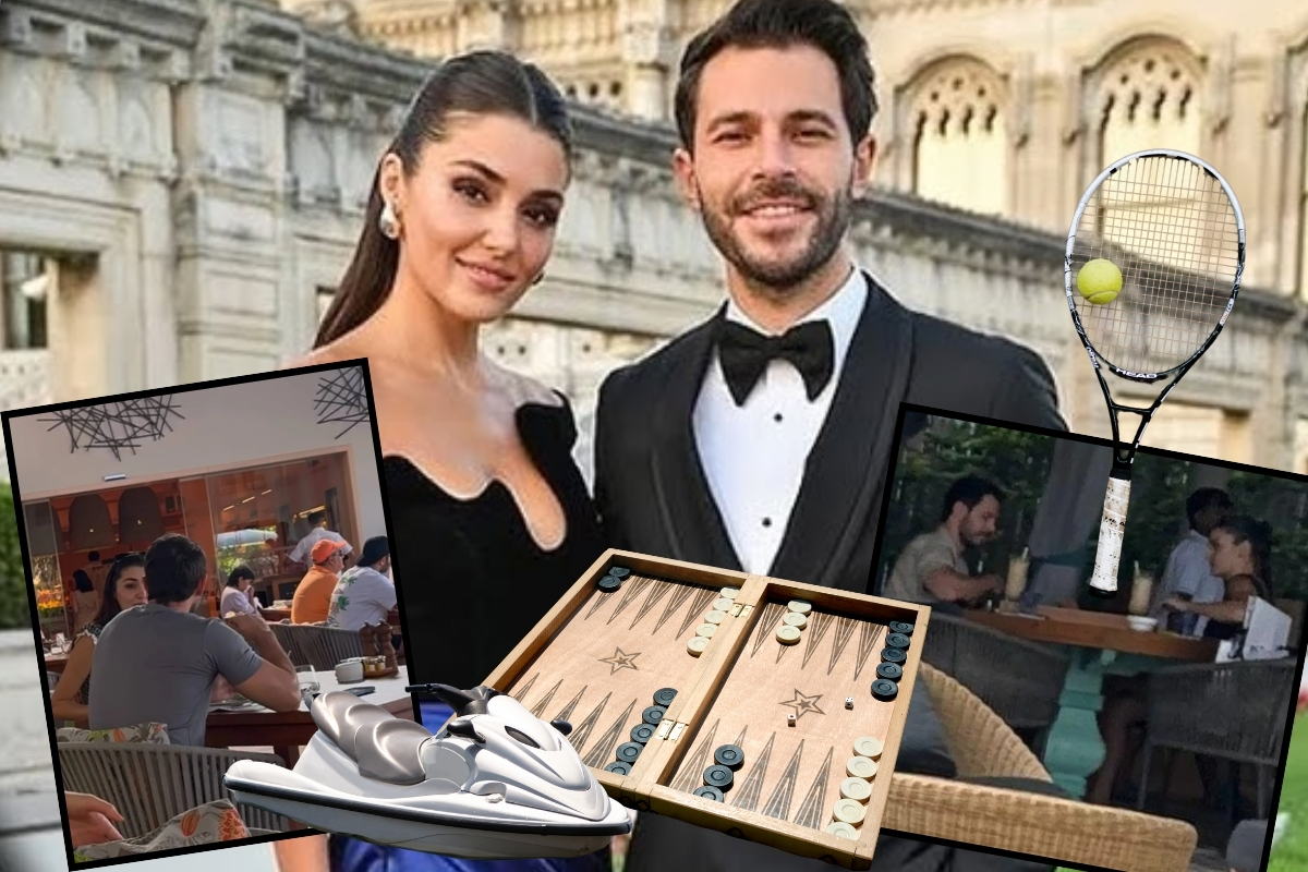 Hande Erçel ve Hakan Sabancı çifti Maldivler tatilinden döndü