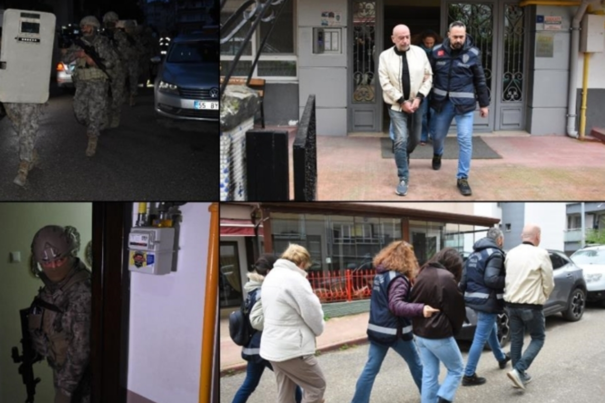 Samsun merkezli 15 ilde 'change' araç operasyonunda 50 şüpheliye gözaltı kararı