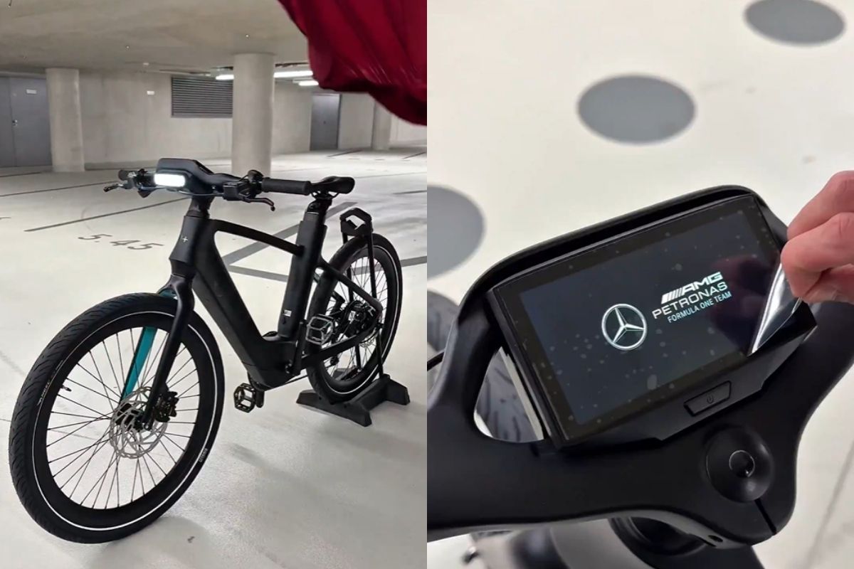 Yeni Mercedes AMG E-Bike görenleri şaşırtıyor