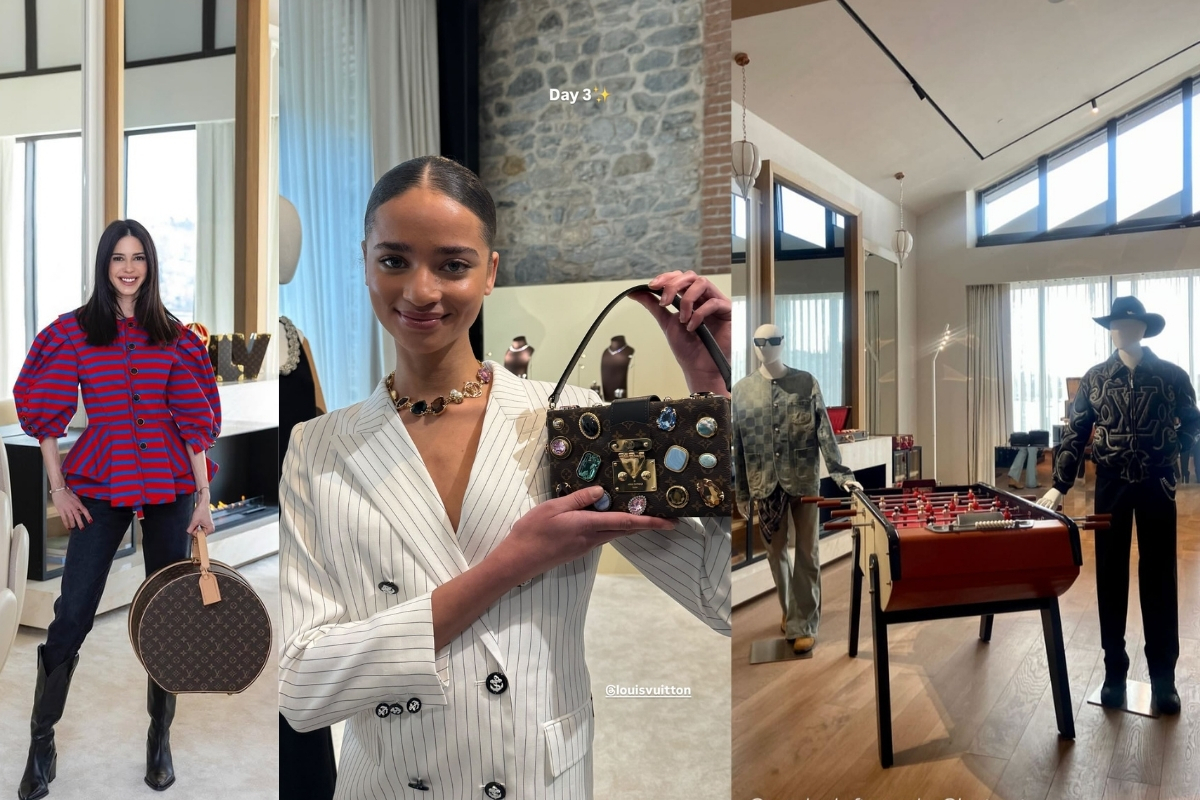 Lüks moda devi Louis Vuitton'dan İstanbul cemiyetine özel koleksiyon tanıtımı