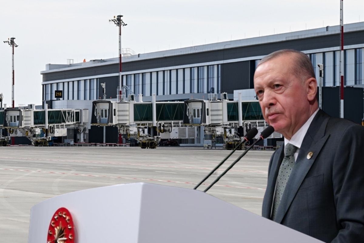 Erdoğan, Antalya'da yeni terminal binası için devletin kasasından tek kuruş çıkmadığını söyledi