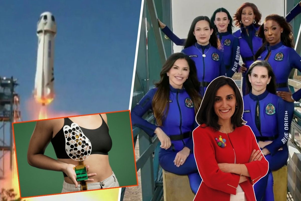 Türk bilim insanı Canan Dağdeviren, 6 kadınla birlikte uzaya meme kanseri teşhisinde kullanılan giyilebilir ultrason gönderdi