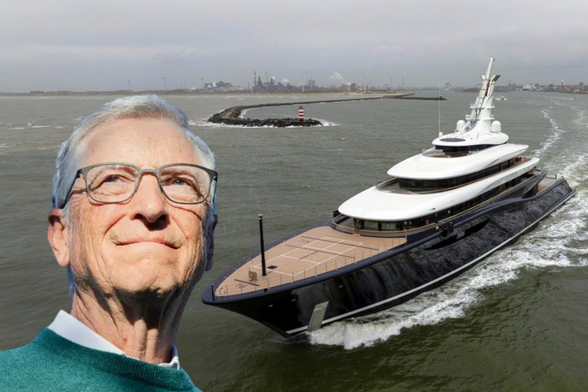 Microsoft'un milyarder patronu Bill Gates, Bodrum'a tatil yapmak için de geldiği Breakthrough isimli süper yatını 645 milyon dolara satışa çıkardı