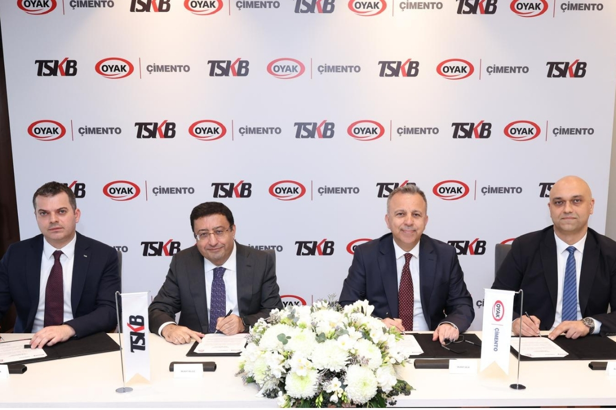 TSKB ve OYAK Çimento’dan güneş enerji santrali ile atık ısı geri kazanım tesisleri yatırımları için iş birliği
