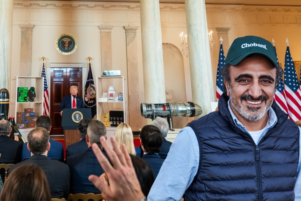 ABD Başkanı Donald Trump, Beyaz Saray'da iş dünyası liderleri görüştü: Chobani'nin patronu Hamdi Ulukaya da toplantıdaydı