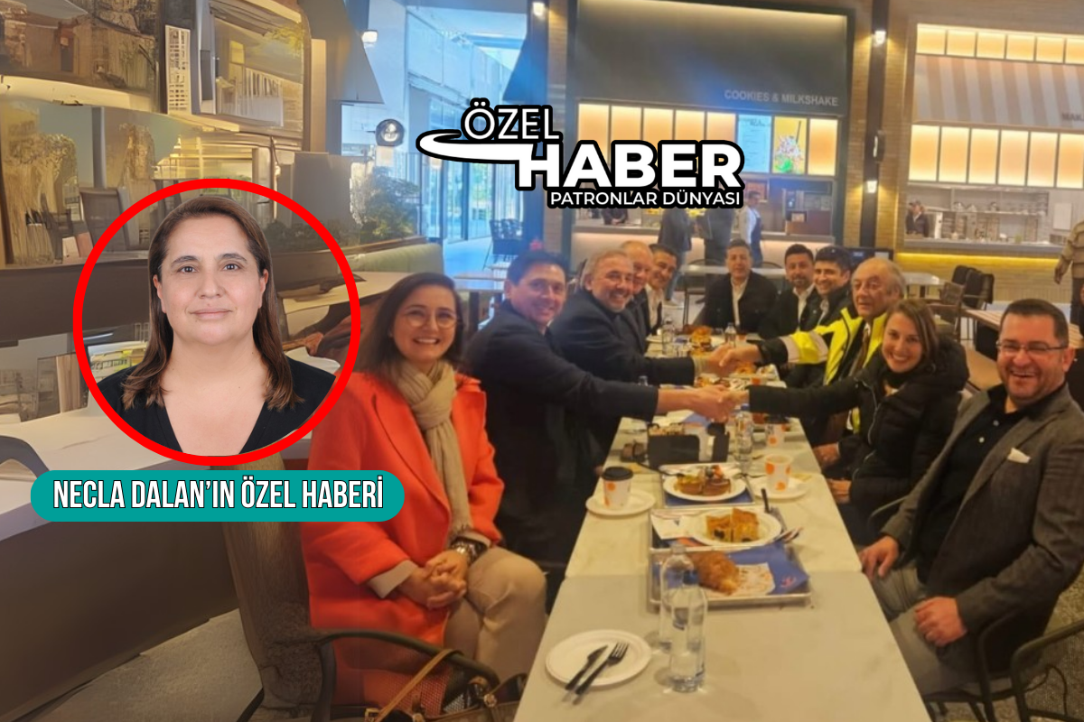 Akfen'in patronu Hamdi Akın ve Anadolu Grubu'nun eski Başkanı Tuncay Özilhan ile yeni başkanı Kamil Süleyman Yazıcı; Terminal Kadıköy'de buluştu