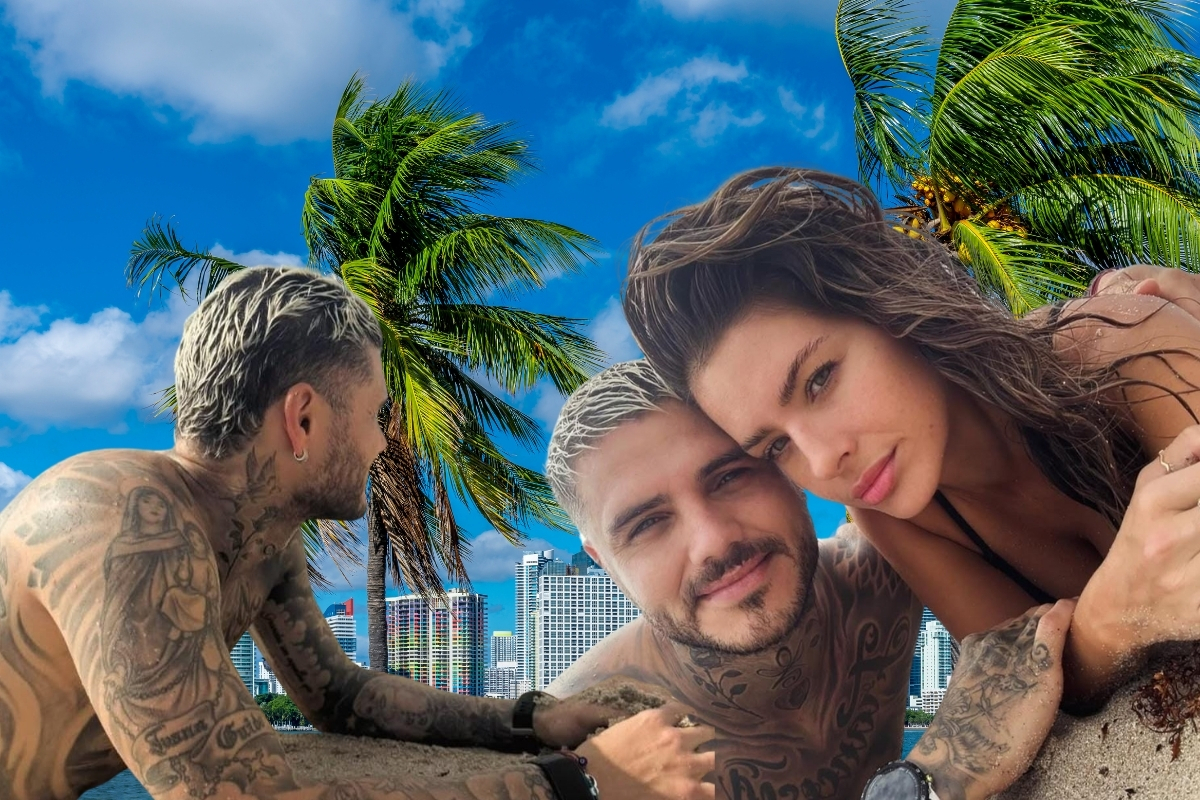 Mauro Icardi sevgilisi China Suarez ile Miami'nin keyfini çıkarıyor