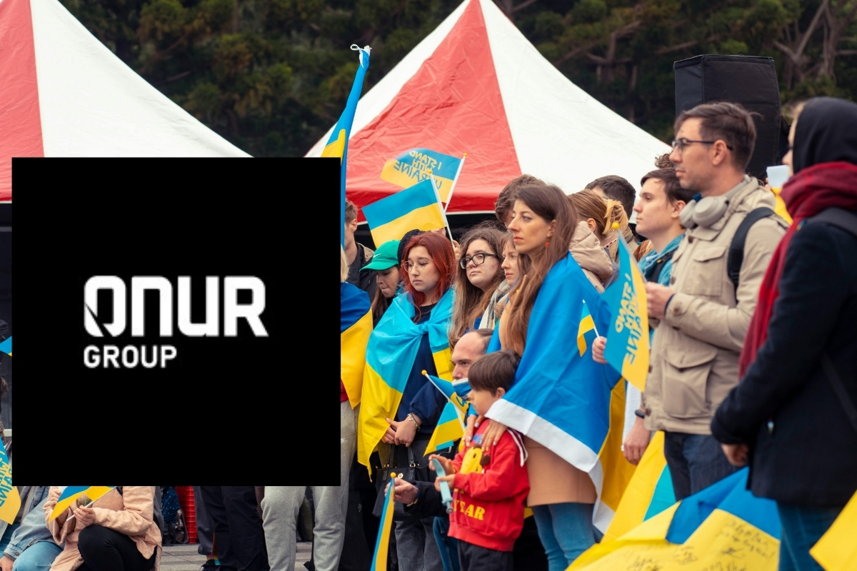 Onur Group 500 milyon TL’yi aşan destekle Ukrayna’ya yardım sağlıyor