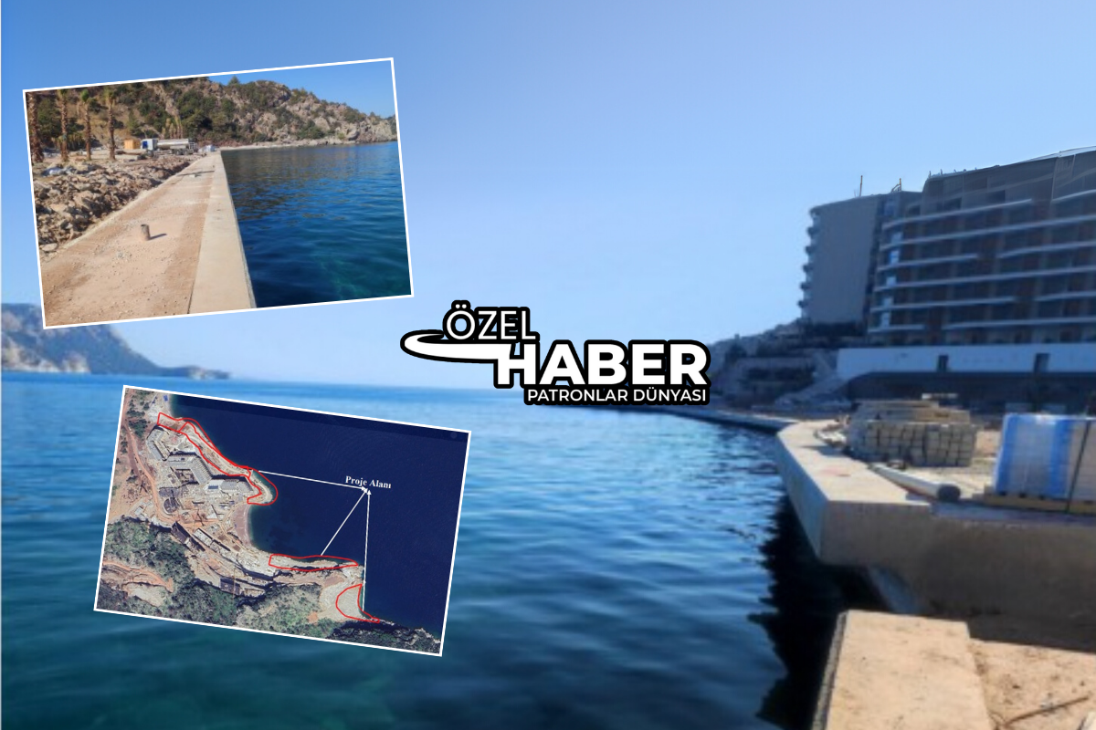 Marmaris Belediyesi ile hukuk savaşına girişen Sinpaş Kızılbük Projesi’nin kıyı düzenlemesi ve iskelesi için ÇED süreci başladı