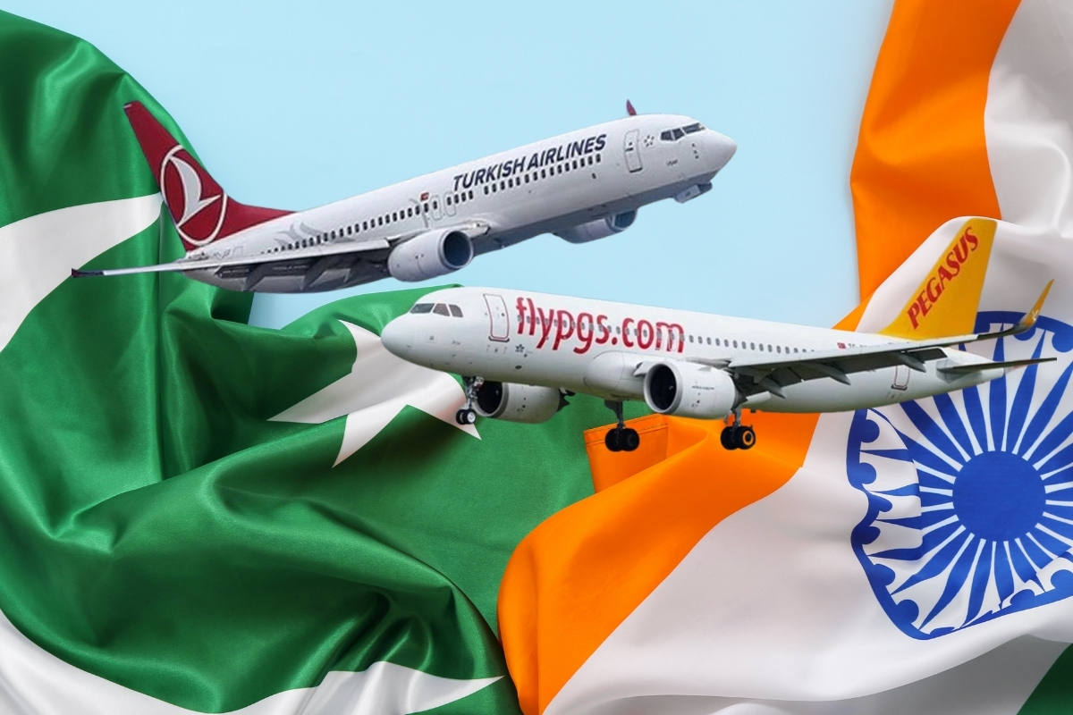 Hindistan’ın Pakistan’a başlattığı askeri operasyon sonrası THY ve Pegasus uçakları İstanbul’a geri döndü