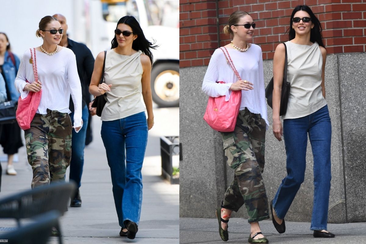Kendall Jenner ve Gigi Hadid New York sokaklarında görüntülendi
