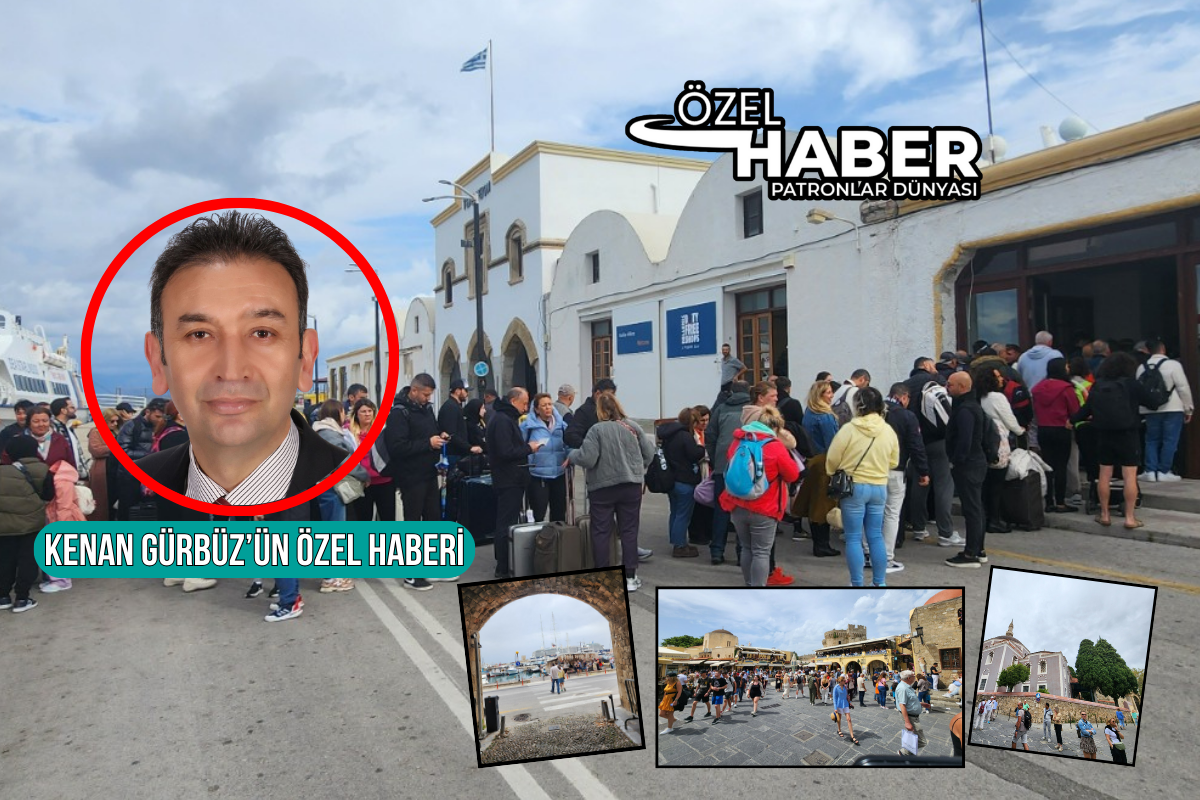 Türk turistler kapıda vizeyi sevdi, Rodos Adası’nda Türk turist sevinci erken başladı
