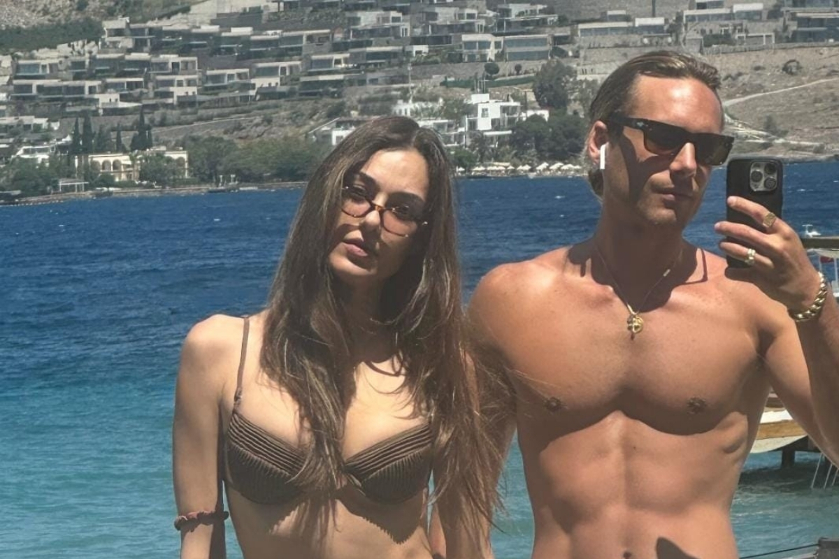 Dilan Çiçek Deniz ve Rafael Cemo Bodrum’da tatil sezonunu Bodrum'da açtı
