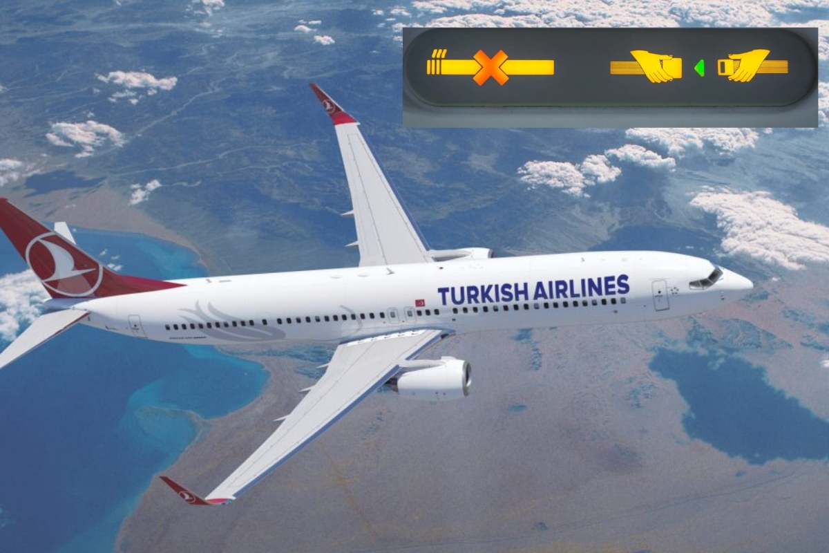 Sivil Havacılık Genel Müdürlüğü'ne göre kemer ikaz ışığı sönmeden kemerini çıkarana ceza yazılacak