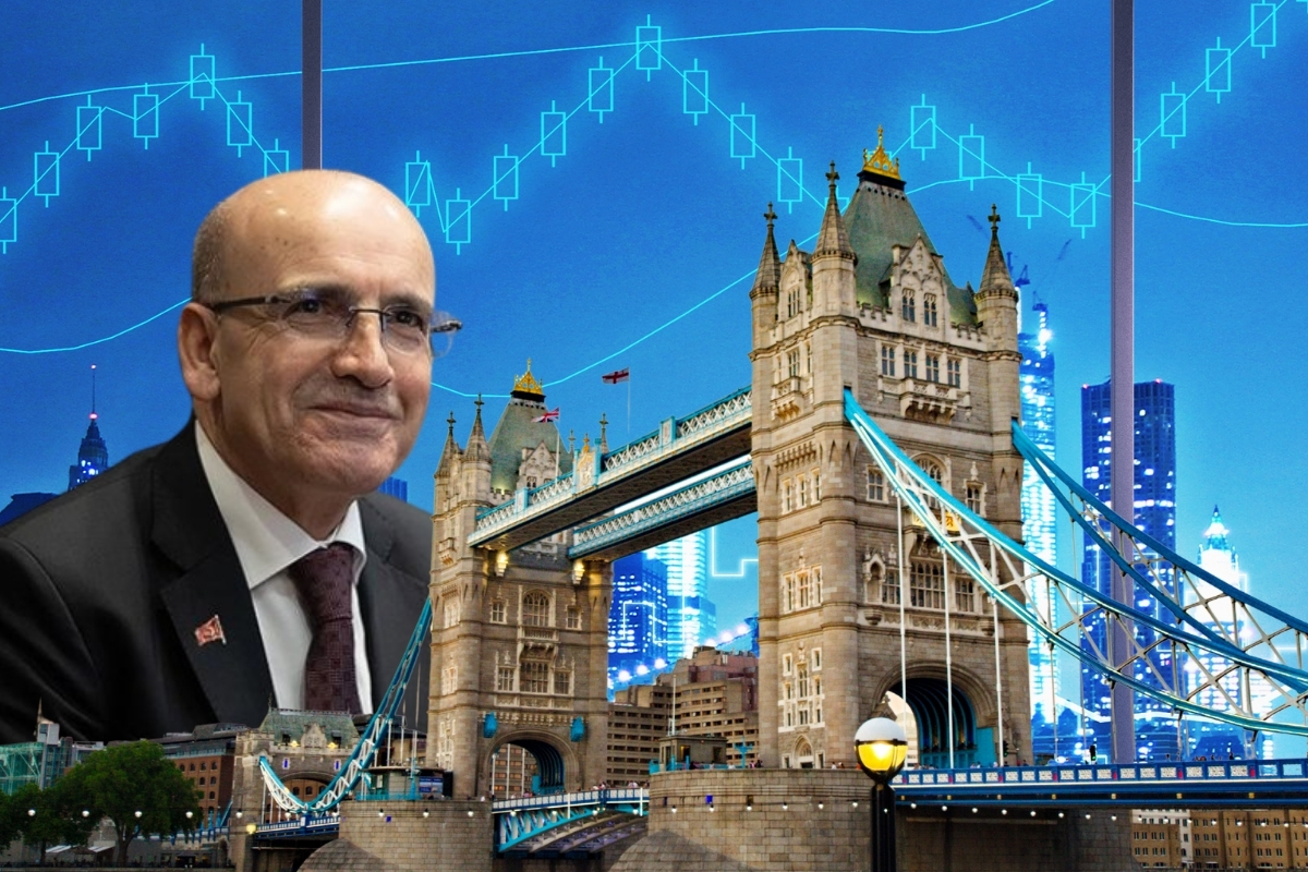 Hazine ve Maliye Bakanı Mehmet Şimşek'ten Londra'da yoğun ikili görüşme trafiği