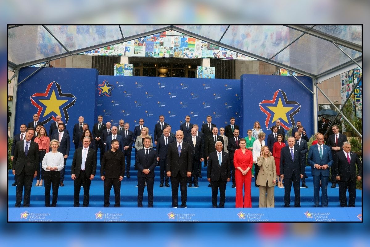 Avrupa Siyasi Topluluğu'nun 6. Zirvesi'nde yapay zekayla Erdoğan dahil tüm liderlerin çocukluk halleri canlandırıldı