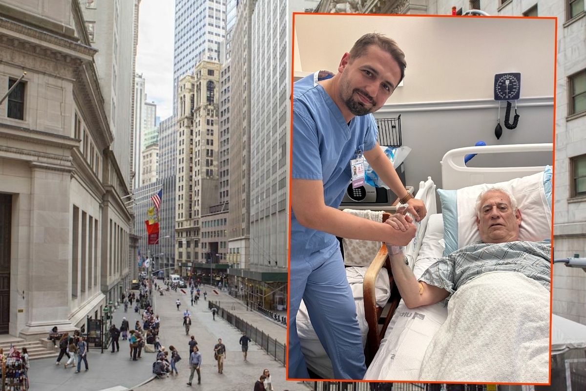 Koç Üniversitesi Hastanesi doktoru Erol Gürsoy, New York'ta Wall Street devi Janney'in kıdemli başkan yardımcısı Lee Shulman'ın hayatını kurtardı