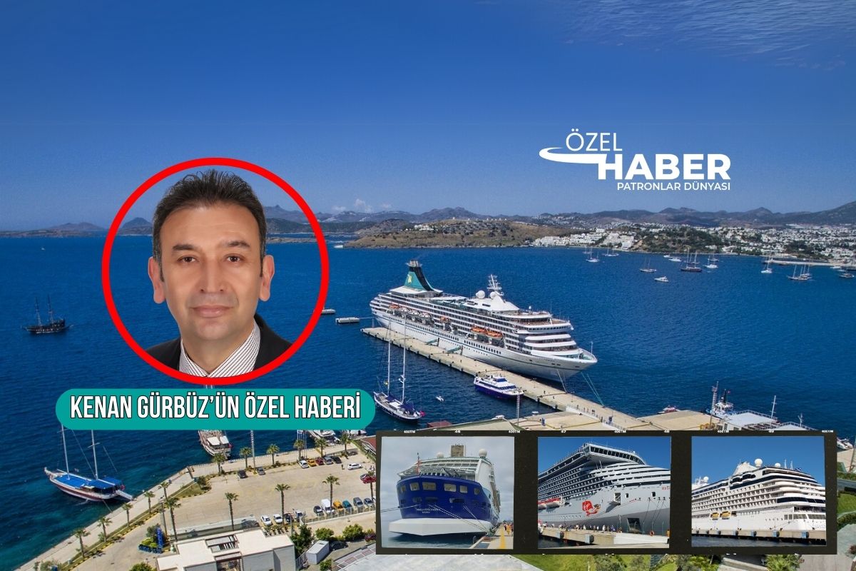 Bodrum'a 45 günde 11 kruvaziyerle binlerce yabancı turist geldi