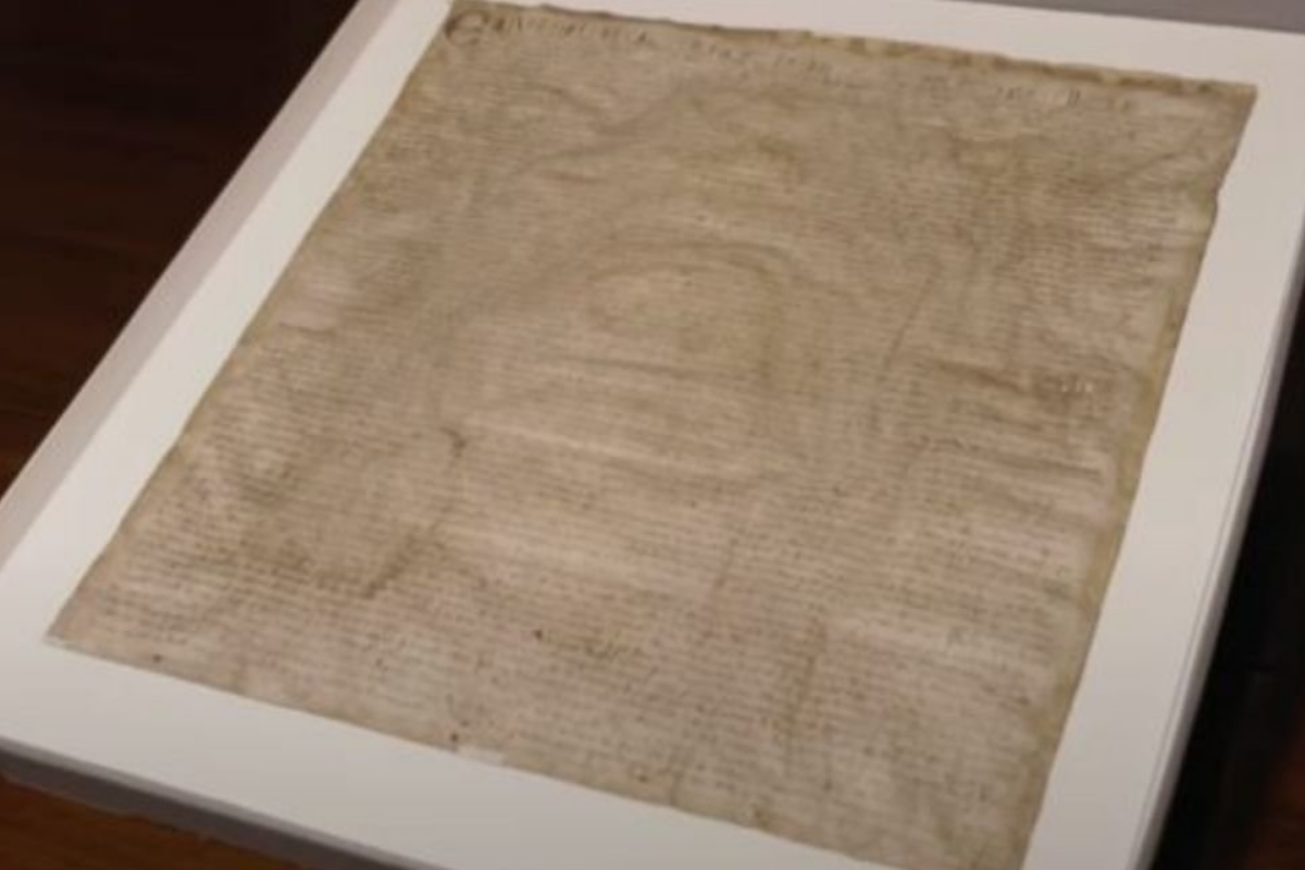 Harvard Üniversitesi'nin 1946'da 27 dolara satın aldığı bir belge, orijinal Magna Carta nüshası çıktı