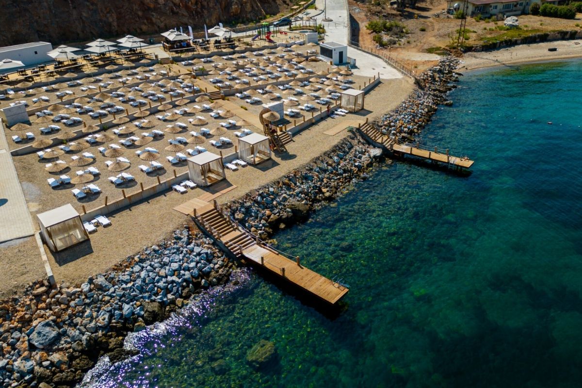 Bodrum'a 5 yıldızlı 5'inci halk plajı