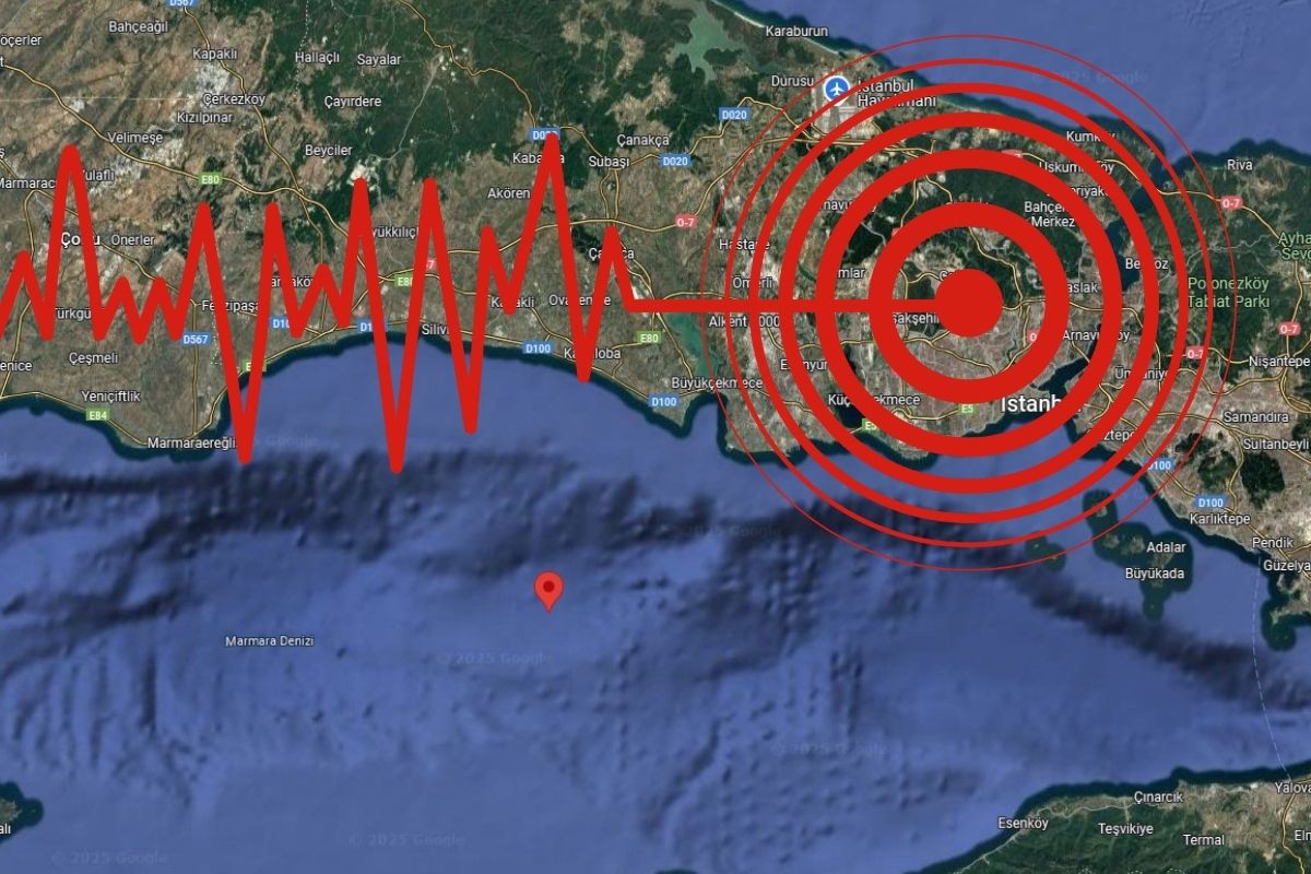 İstanbul'da Büyükçekmece merkezli deprem meydana geldi