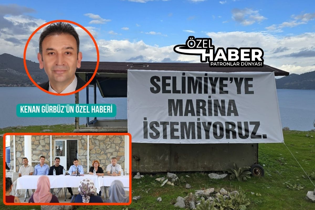 Marmarisliler, Selimiye’deki Derinazmağı’na yapılması planlanan 145 teknelik marinaya savaş açtı