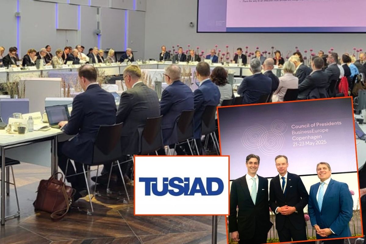 TÜSİAD, Avrupa İş Dünyası Zirvesi'nde Başkanlar Konseyi toplantısına katıldı, Gümrük Birliği mesajı verdi
