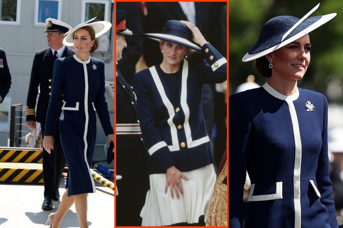Galler Prensesi Kate Middleton'dan Prenses Diana tarzı