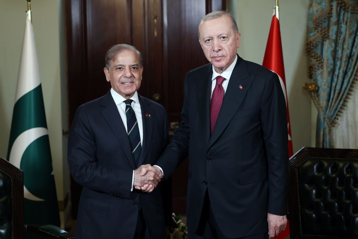 Cumhurbaşkanı Erdoğan, Pakistan Başbakanı Şerif'i kabul etti