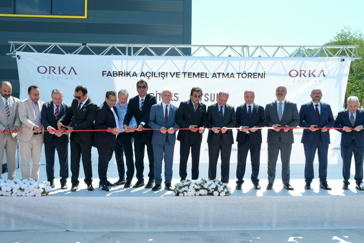 Orka Holding, Giresun'daki ikinci fabrikasının açılışını ve üçüncü fabrikasının temel atma törenini gerçekleştirdi