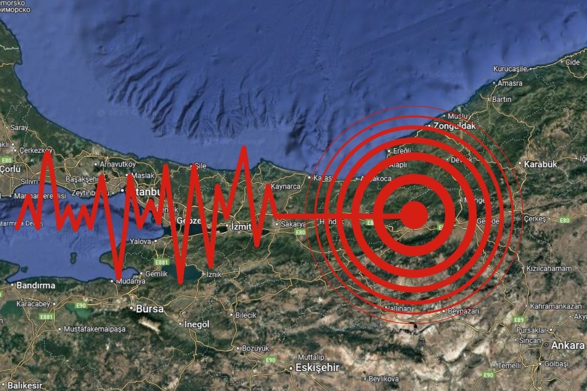 Bolu'da 3.9 büyüklüğünde deprem meydana geldi