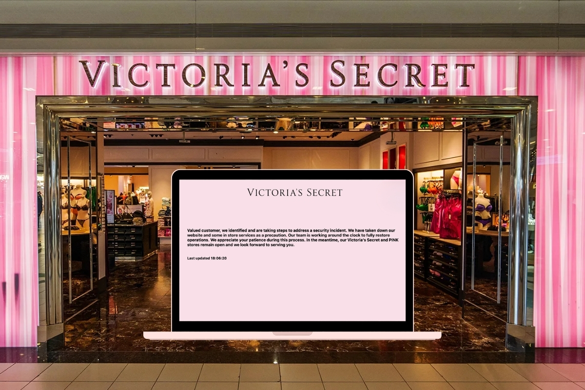 Victoria's Secret'ın global web sayfası çöktü