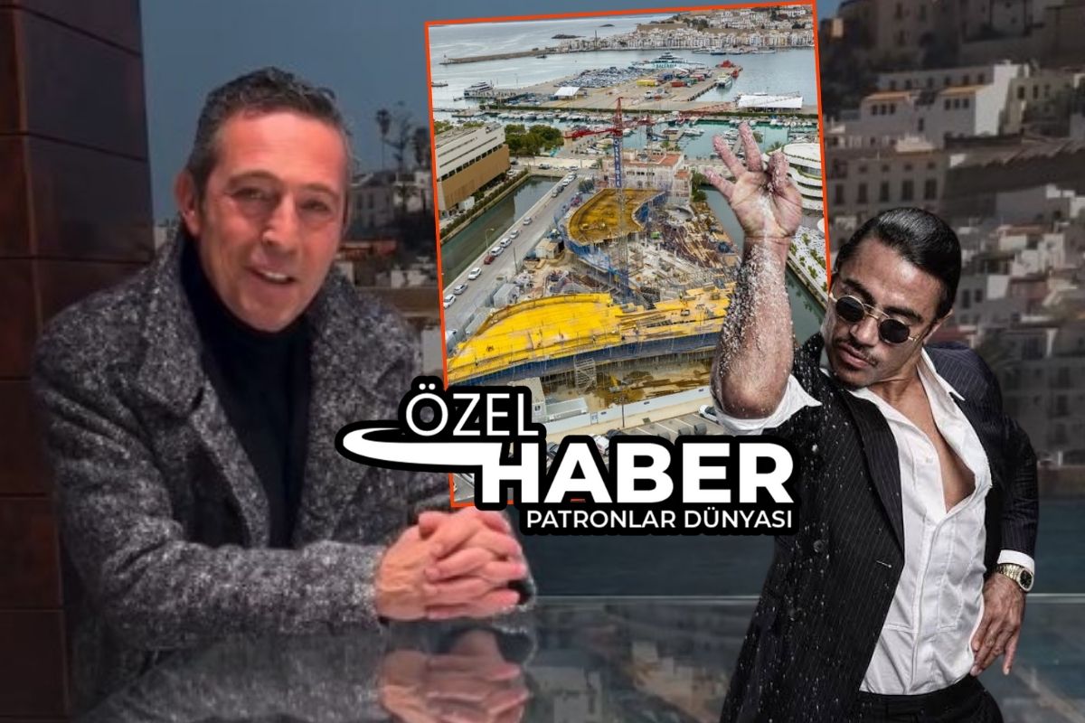 Nusret'in Ibiza'daki projesini Ali Koç tanıttı