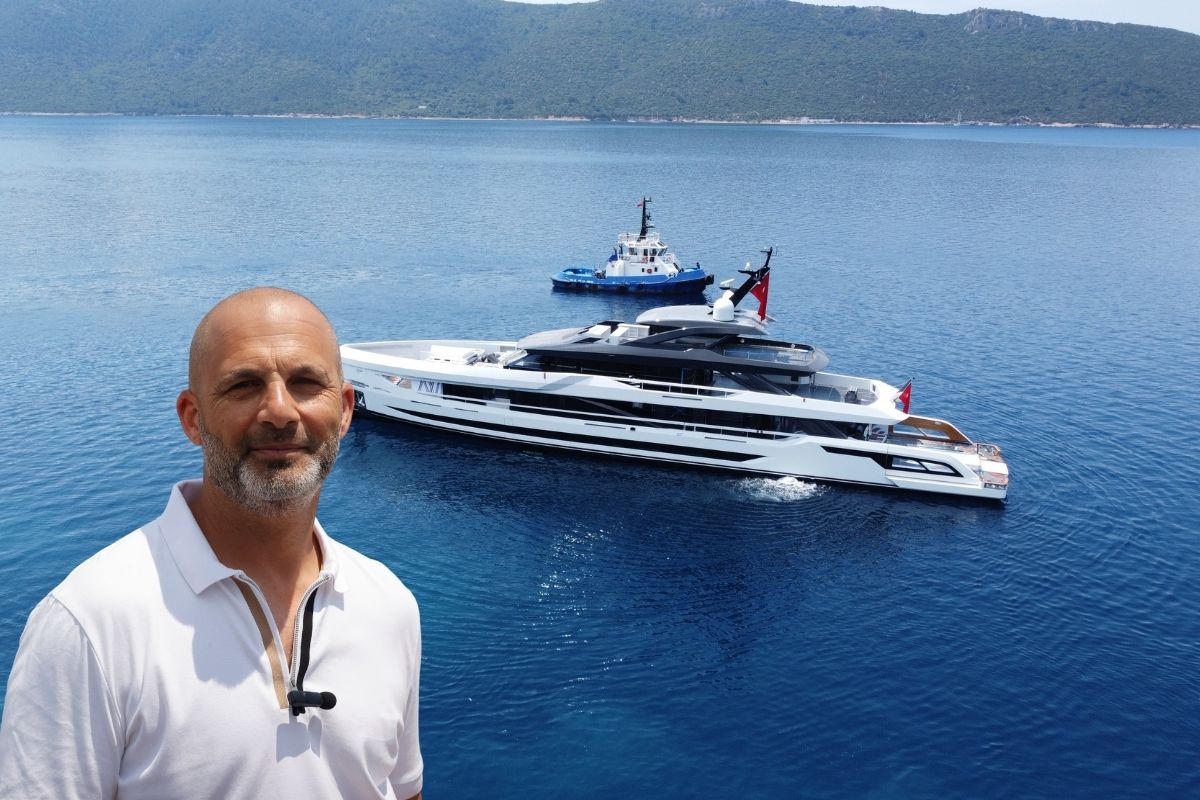 İsrailli patron Bodrum'da yatlandı