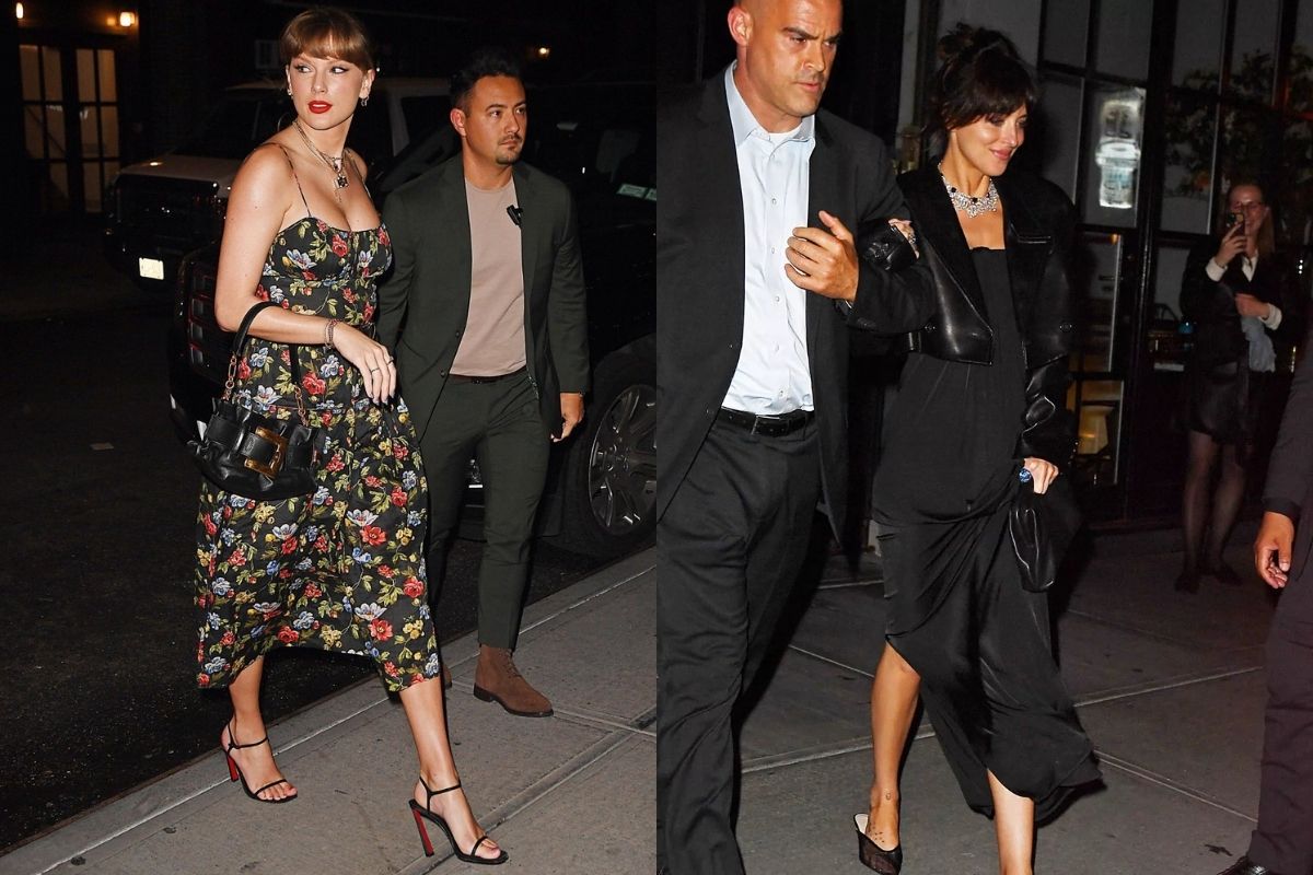 Taylor Swift ve Dakota Johnson, New York'ta akşam yemeğinde görüntülendi