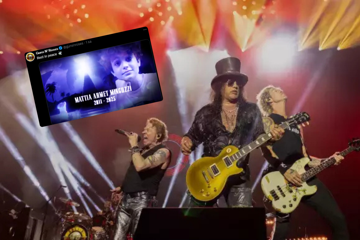 Guns N’ Roses'tan Ahmet Minguzzi mesajı