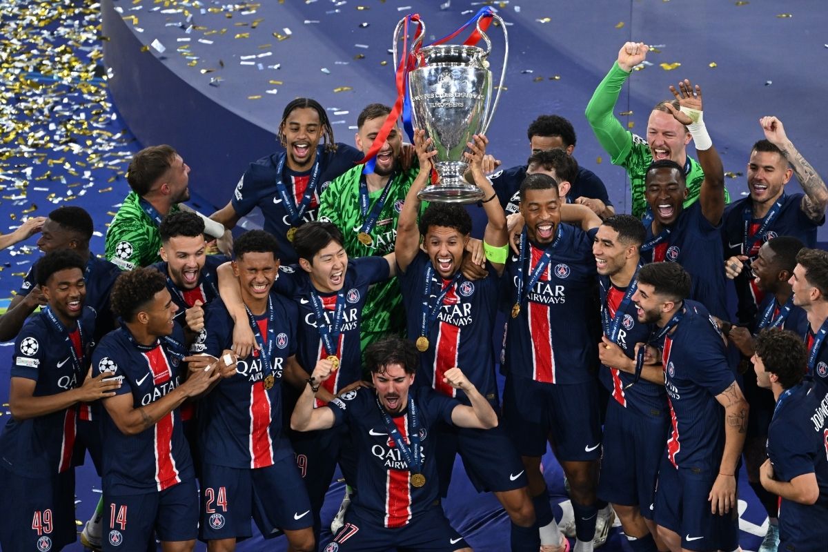 Avrupa'nın en büyük takımı, Şampiyonlar Ligi finalinde Inter'i farklı yenen Paris Saint-Germain oldu