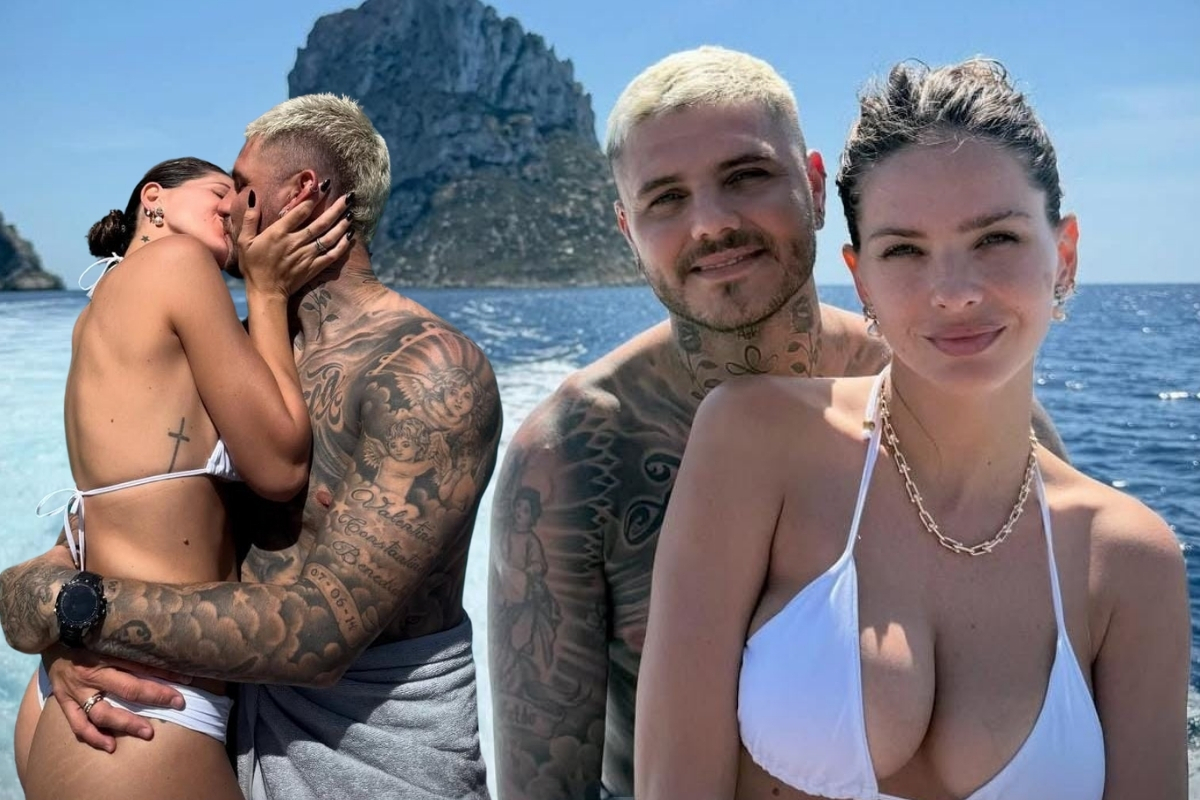 Mauro Icardi, Galatasaray’la kazandığı şampiyonluğun ardından yeni aşkı China Suarez’le ıbiza’da romantik pozlar verdi