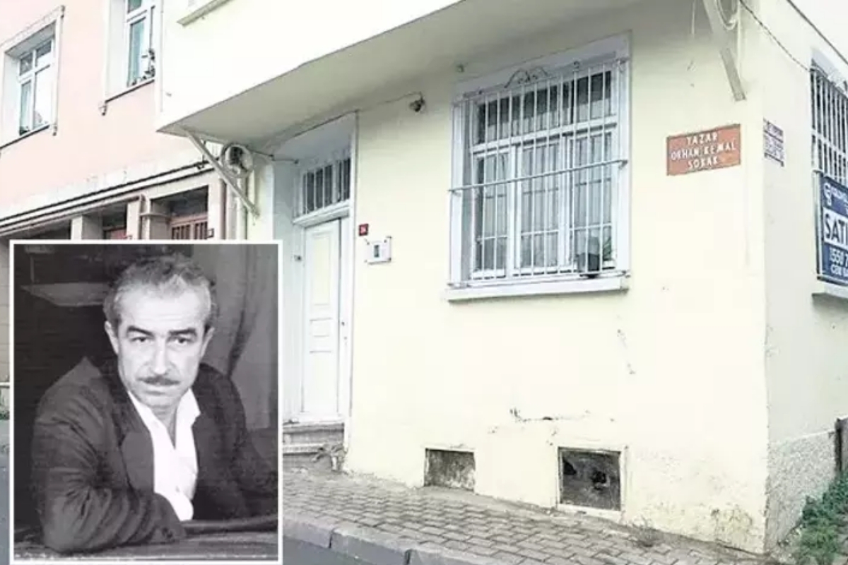 Orhan Kemal’in vefatının 55’inci yılında Cibali’deki evi önünde anıldı, oğlu evde kültürel miras olarak korunması için destek istedi