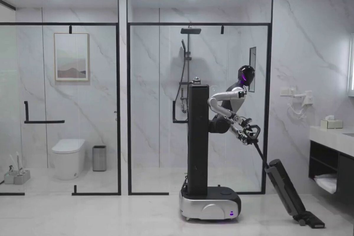 Dünyanın ilk otel sınıfı insansı temizlik robotu Zerith H1’e ilgi artıyor