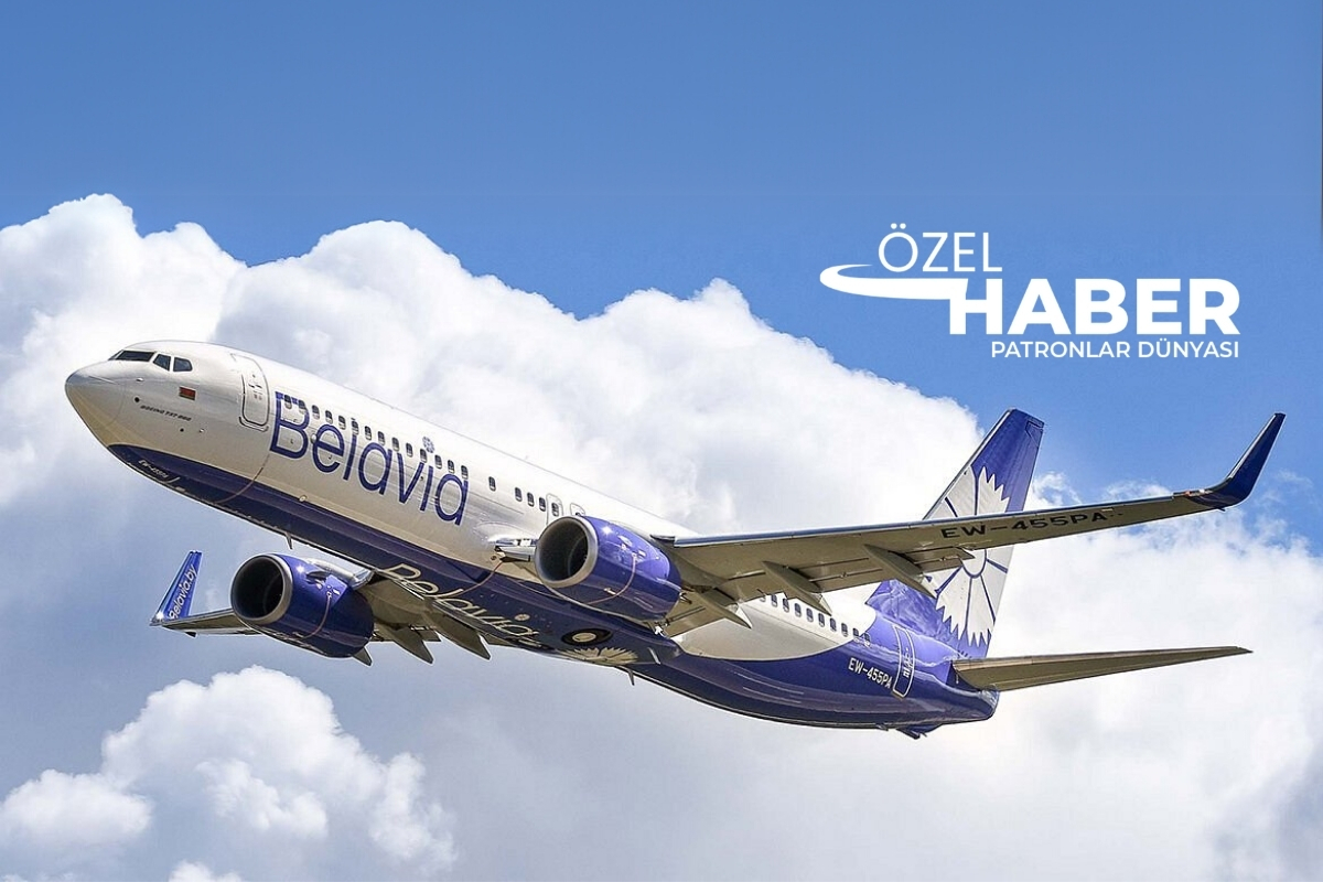 Belarus'un en büyük havayolu şirketi Belavia'ya ait uçak filosunda 'Onur' izi