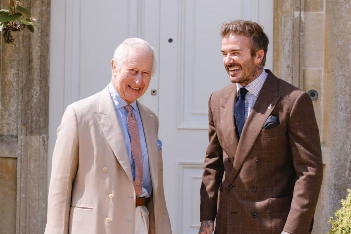 David Beckham, sosyal sorumluluk çalışmalarıyla Kral Charles’tan şövalye onuruna layık görüldü