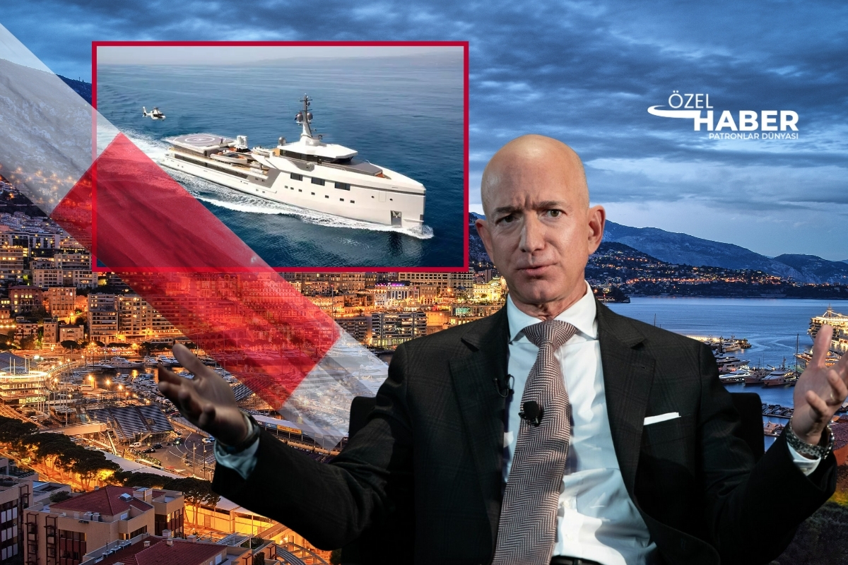 Jeff Bezos’un mega yatı Monako Limanı’na alınmadı